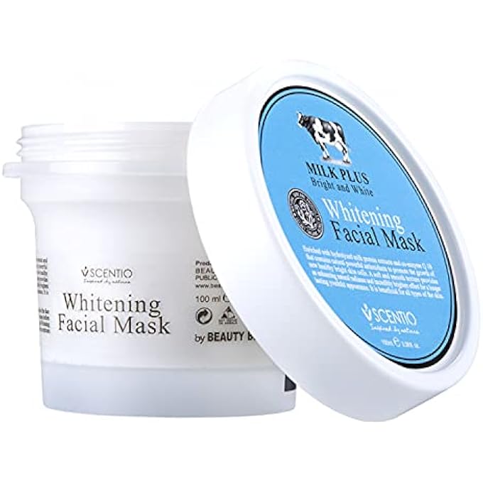 Scentio BEAUTY BUFFET MILK PLUS WHITENING Q10 FACIAL MASK 100ML - Image 1